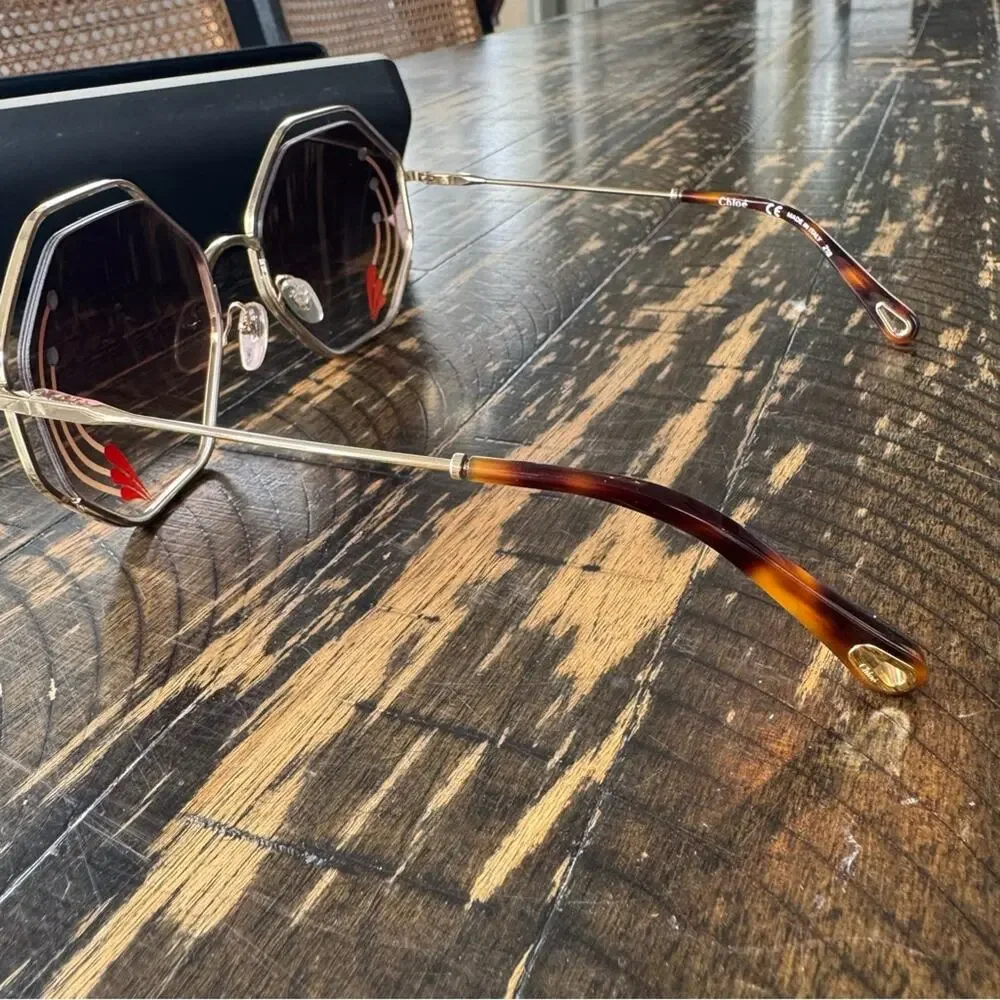 CHLOÉ - Abstract Frame Sunglasses
